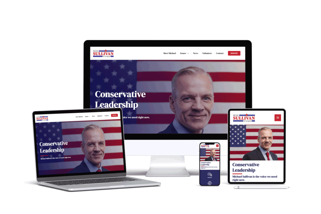Michael Sullivan for Congress campaign website
