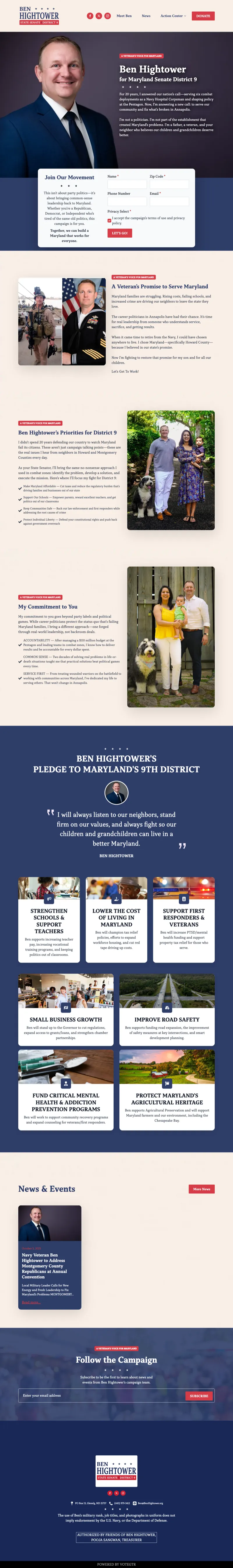 Ben Hightower laptop view